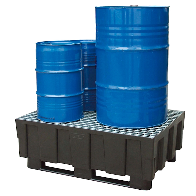 Collecting basin 1205x805x330 mm, PE-HD grating